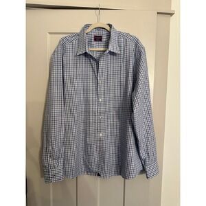 UNTUCKit Long Sleeve Shirt Wrinkle Free 100% Cotton Men's Size XX-Large
